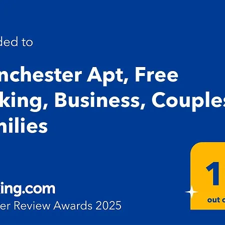 Manchester Apt, Free Parking, Business, Couples & Families Exterior foto